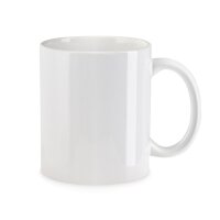 Weiße Kaffeetasse 10 oz – Spülmaschinen-...