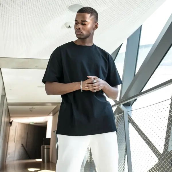 Heavy Oversize Tee - black