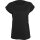 Ladies´ Extended Shoulder Tee Schwarz