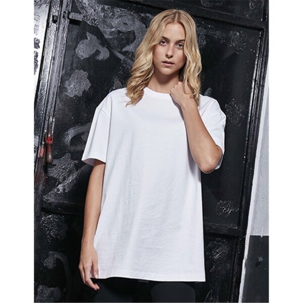 Ladies´ Oversized Boyfriend Tee Weiss