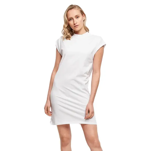 Ladies´ Turtle Extended Shoulder Dress Weiss